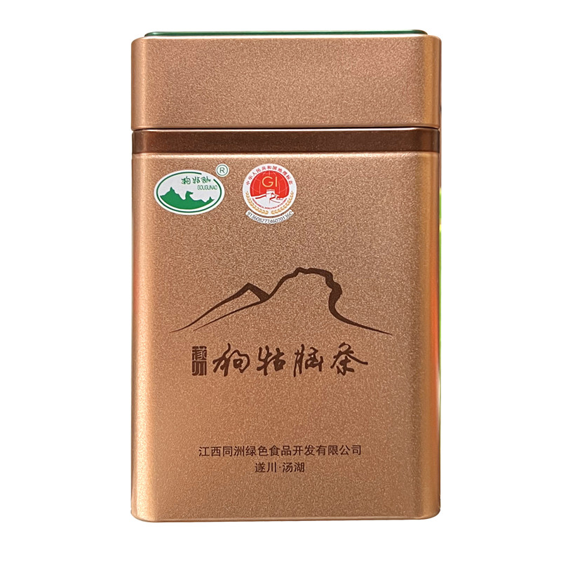 精制珍品特級(jí)綠茶單罐茶